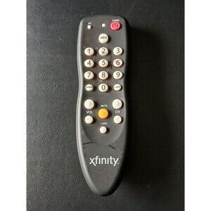 Original Comcast Xfinity RC2392101/03B Remote Control. Black And Gray.